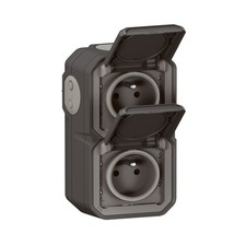 Prise Etanche Double IP55 avec