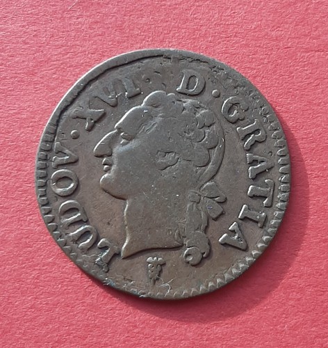 Louis xvi liard à - -,