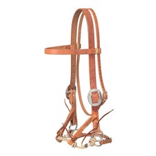 Bitless Bridle Brown Leather 