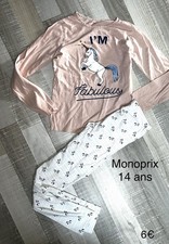 MONOPRIX 14 ANS FILLE : pyjama