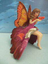 BEAUTIFUL 2010 FAIRY MYSTICAL FANTASY PINK BUTTERFLY FAIRY COLLECTIBLE FIGURE