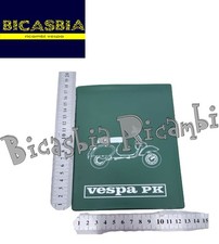 21491 - Poche Porte-Documents Vert Vespa 50 125 Pk S XL Rush Fl FL2