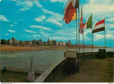 Belgium - Blankenberge - Panorama - Flags - CPM - See Scans Double-Sided