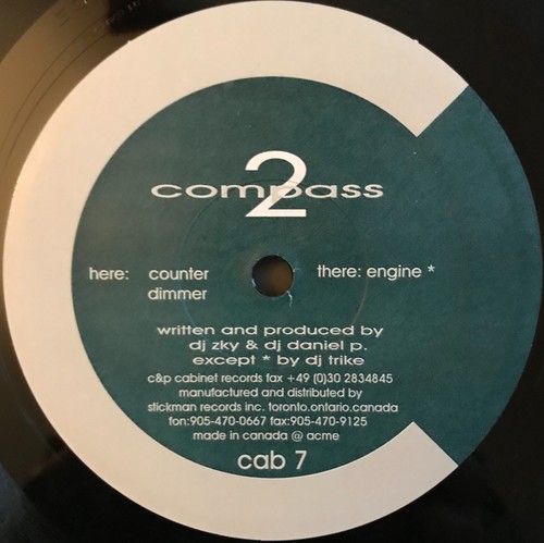 Vinyle compass 2 - ep, 12"