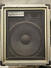 Vintage Roland Cube 60 Keyboard Amplifier, Silver, Tested, USA 