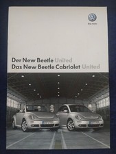 VW New Beetle United New Beetle Cabriolet Convertible United Prospectus 11.2007