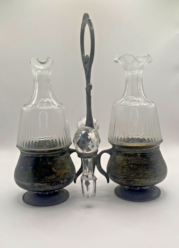 Glass and silver - and,