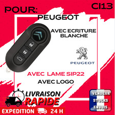 Coque clé 3 boutons pour