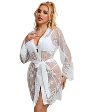 Peignoir Transparent Femme