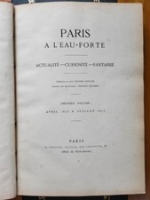 PARIS A L'EAU-FORTE ADELINE