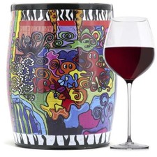 Tonneau publicitaire en tôle