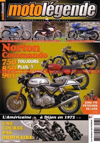 Moto legende 235 norton - moto,
