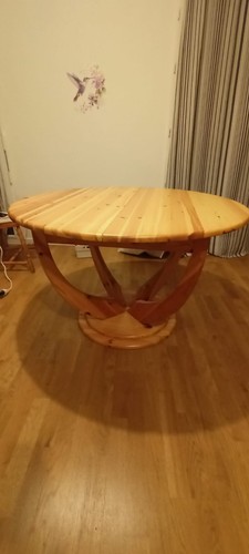 Table pin massif - en,