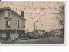 LABOUHEYRE: Hôtel du Midi, Barrière du Chemin de Fer - very good condition