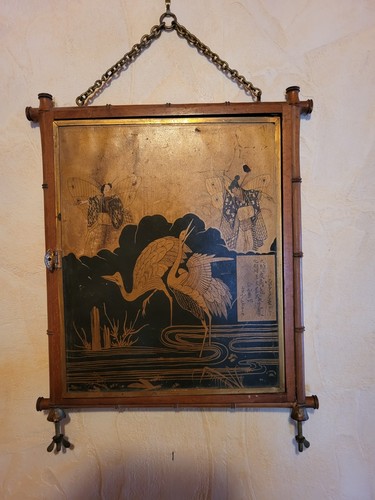 Triptyque miroir barbier - miroir,