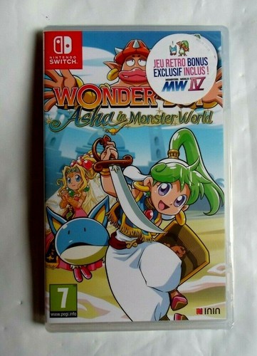 Wonder boy asha monster - boy,