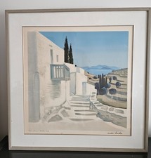 Lithographie André Bricka
