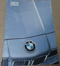 1983 BMW 628 635 CSI Advertising Catalog 54 Pages 628csi 635csi