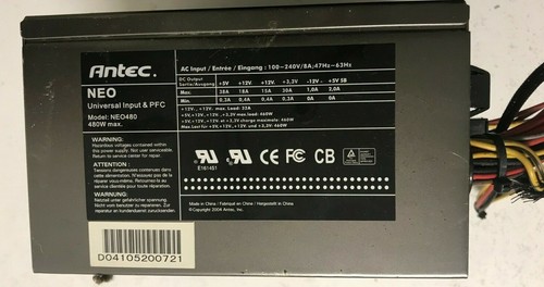 Alimentation antec neo480 - alimentation,