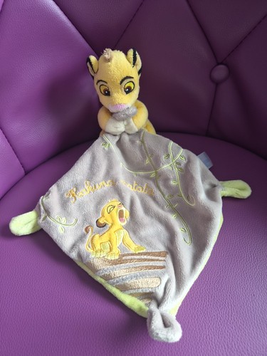 Peluche doudou roi - lion, simba