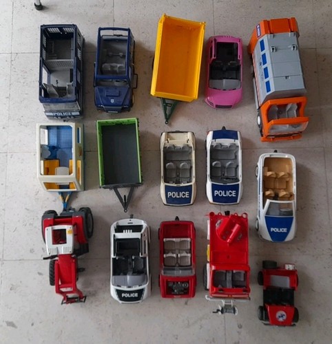 Lot playmobil vehicules - lot,