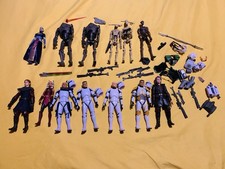 Star Wars Black Series The Clone Wars Loose Lot Clone Battle Droid Jedi Sith