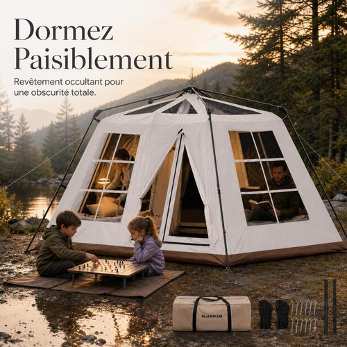 Tente camping automatique - tente,