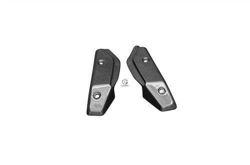 Cache radiateur carbone pour - radiateur,