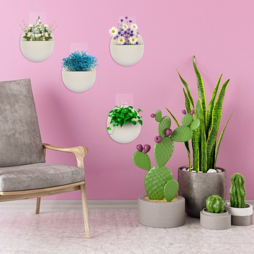 Pcs pot fleurs pour - 4,