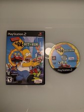 The Simpsons Hit & Run Black Label PS2 PlayStation 2 Complete W/ Manual CIB