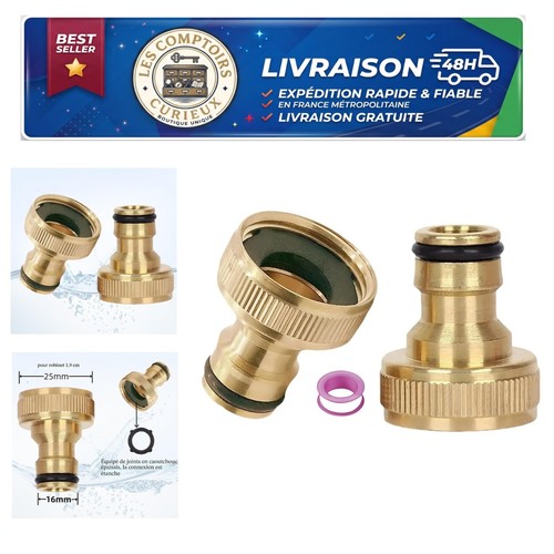 Lot raccords rapides en - de,