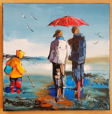 ** HUILE SUR TOILE  (30x30CM)