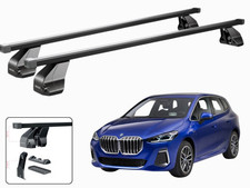 Barres de Toit Pour BMW Serie 2 (U06) Active Tourer 5 Portes 2021- MENABO Noir