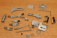 vintage LOT PIECES PIED plaque