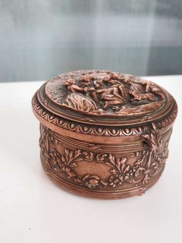 Ancienne boite cuivre - en,