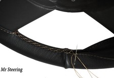 Noir Grain Housse Volant Cuir