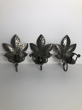 Lot De 3 Anciens Bougeoirs En