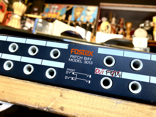 Fostex patch bay modèle - patch,