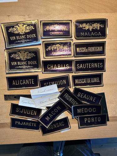 Rare lot plus étiquettes - lot,