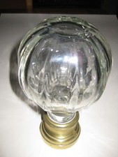 Boule d'escalier en cristal