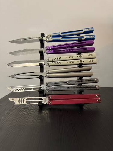 Butterfly knife stand slots - stand,