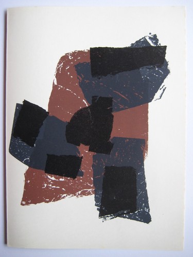 Ubac raoul lithographie 1958 - ubac,