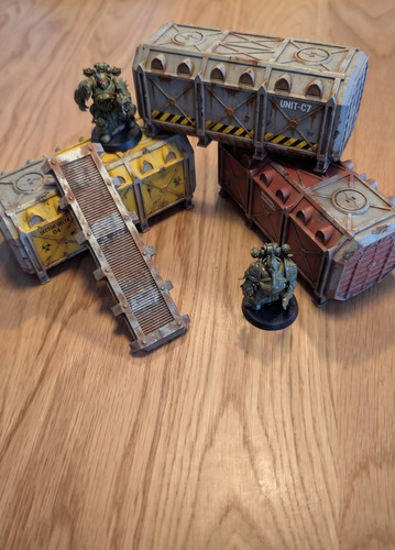 Printed sci container - 3d,