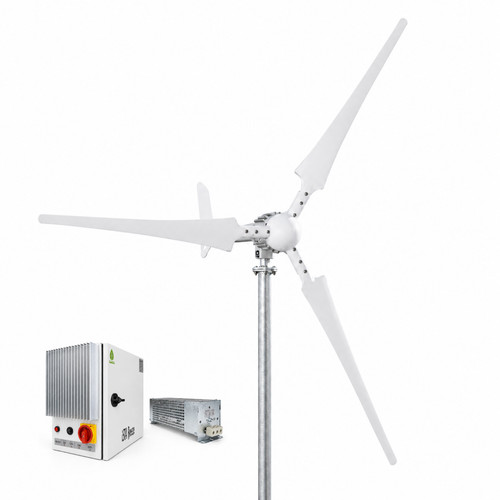 Kit éolienne 1500w 24v - 24v, +