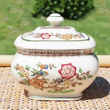 Vintage Villeroy & Boch Earthenware Sugar Bowl Nanking Model