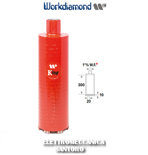 Foret diamanté king sec - foret,