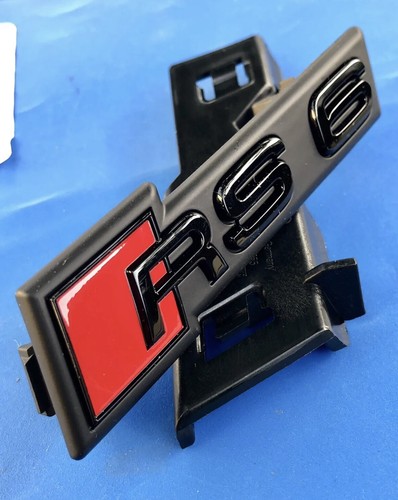 Logo audi rs6 noir calandre - audi, a6