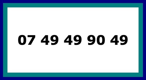 Numéro de - 📱☎️,