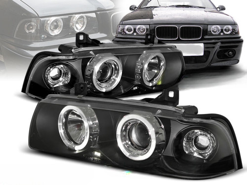 Paire feux phares - phares, bmw