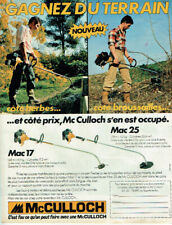 1980 Mc Culloch Advertising 1120 Advertising Trimmer Mac 17 & Mac 25